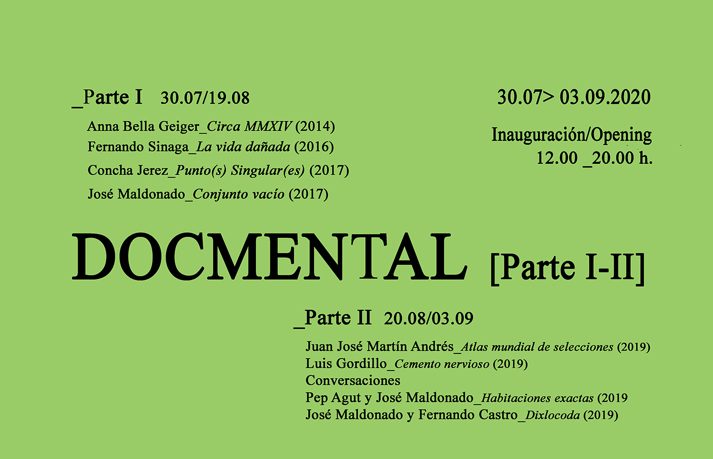 DOCMENTAL Parte I-II_AURAL_Madrid