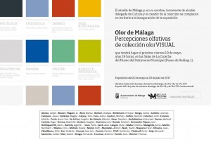 Fernando Sinaga en Olor en Málaga. Percepciones olfativas de colección olor VISUAL_Museo de Málaga_20.05 a 23.07.2017