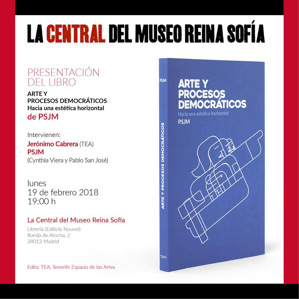Presentación del libro d PSJM _Arte y procsos democráticos_12.02.2018